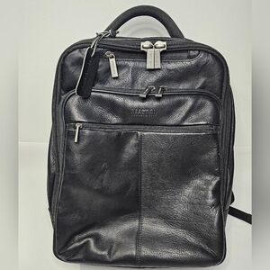 Kenneth Cole Reaction Manhattan Messenger Shoulder 16" Laptop Leather Backpack